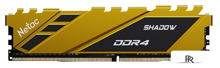 Оперативная память Netac Shadow 16ГБ DDR4 3200 МГц NTSDD4P32SP-16Y - Изображение №1 — Интернет-магазин ПроЗаказ