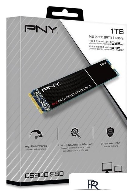 SSD PNY CS900 1TB M280CS900-1TB-RB - Изображение №4 — Интернет-магазин ПроЗаказ