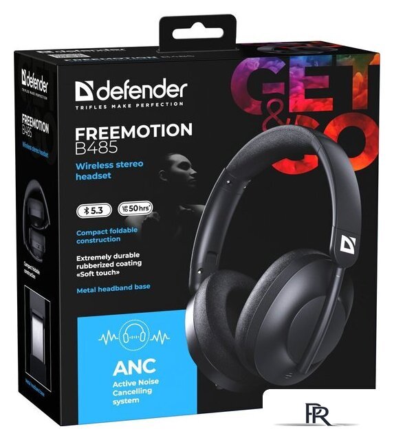 Наушники Defender FreeMotion B485 (черный) - Изображение №10 — Интернет-магазин ПроЗаказ