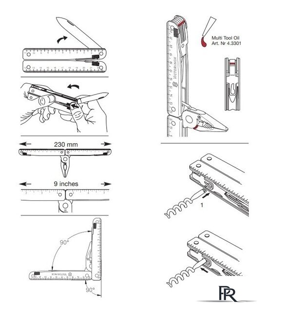 Мультитул Victorinox SwissTool 3.0323.L - Изображение №8 — Интернет-магазин ПроЗаказ