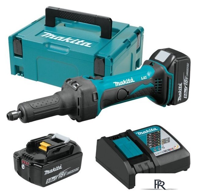 Прямошлифовальная машина Makita DGD800RTJ (с 2-мя АКБ, кейс) - Изображение №1 — Интернет-магазин ПроЗаказ