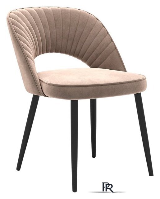 Стул Памир Новара F08 (бежевый/черная опора) - Изображение №1 — Интернет-магазин ПроЗаказ