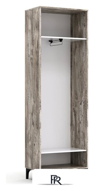 Шкаф распашной Кастанье Кантри ШК 70.2 (белый/дуб юкон) - Изображение №2 — Интернет-магазин ПроЗаказ