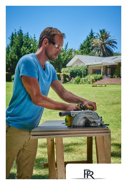 Дисковая (циркулярная) пила Ryobi R18CS7-0 5133002890 (без АКБ) - Изображение №4 — Интернет-магазин ПроЗаказ