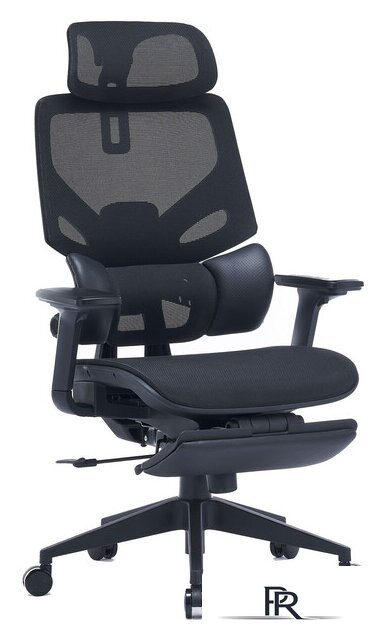 Офисное кресло CACTUS CS-CHR-MC01-BK (черный) - Изображение №1 — Интернет-магазин ПроЗаказ