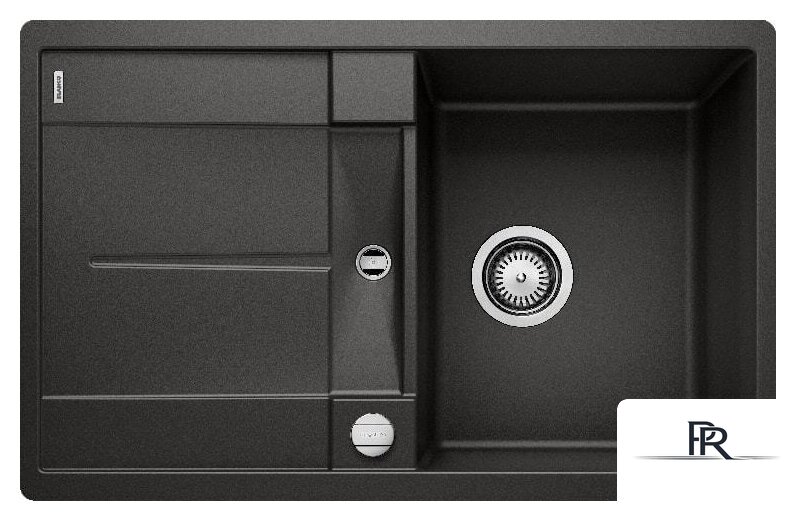 Кухонная мойка Blanco Metra 45 S-F 525917 (черный) - Изображение №1 — Интернет-магазин ПроЗаказ