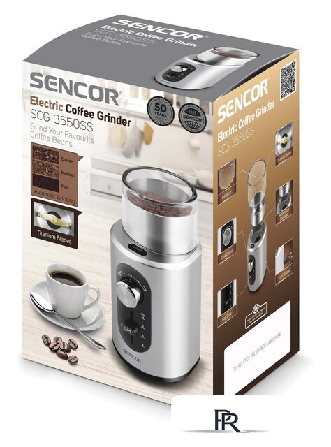Электрическая кофемолка Sencor SCG 3550SS - Изображение №12 — Интернет-магазин ПроЗаказ