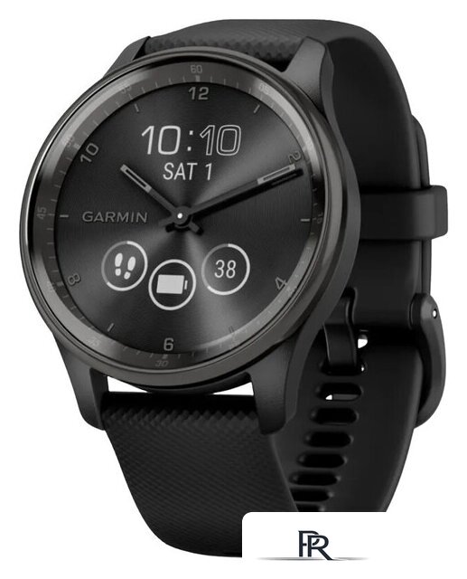 Гибридные умные часы Garmin Vivomove Trend (черный) - Изображение №1 — Интернет-магазин ПроЗаказ