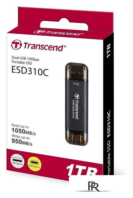 Внешний накопитель Transcend ESD310 1TB TS1TESD310C - Изображение №4 — Интернет-магазин ПроЗаказ