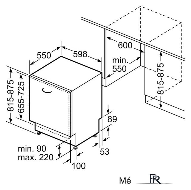 Встраиваемая посудомоечная машина Bosch Serie 6 SMV6ECX08E - Изображение №14 — Интернет-магазин ПроЗаказ