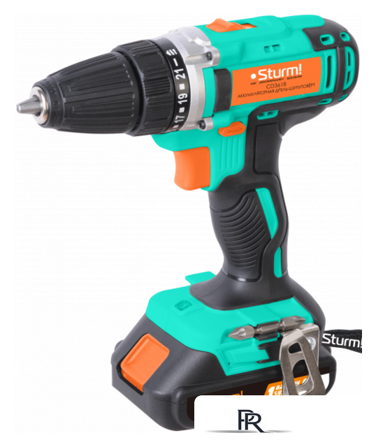 Дрель-шуруповерт Sturm CD3618 (с 2-мя АКБ, кейс) - Изображение №1 — Интернет-магазин ПроЗаказ