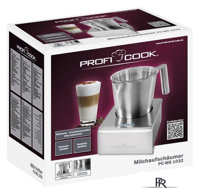 Автоматический вспениватель молока ProfiCook PC-MS 1032 - Изображение №8 — Интернет-магазин ПроЗаказ