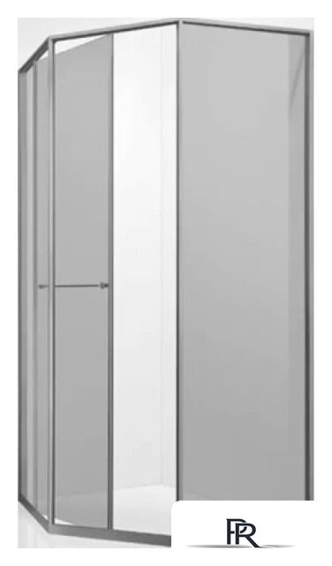 Душевой уголок RGW SV-82Gr L 33328282-310L (серый/тонированное стекло) - Изображение №2 — Интернет-магазин ПроЗаказ