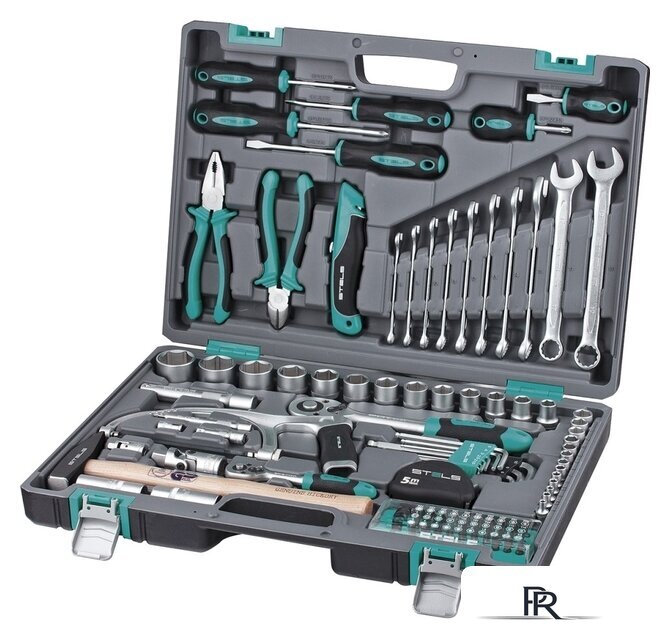 Универсальный набор инструментов Stels 14111 (98 предметов) - Изображение №1 — Интернет-магазин ПроЗаказ