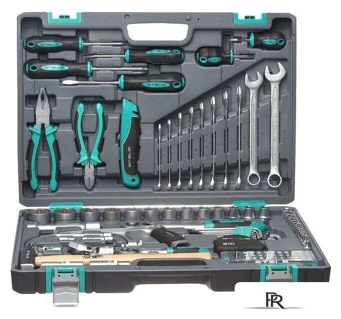 Универсальный набор инструментов Stels 14111 (98 предметов) - Изображение №2 — Интернет-магазин ПроЗаказ