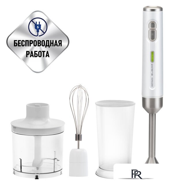 Погружной блендер Polaris PHB 0746 CordLess - Изображение №1 — Интернет-магазин ПроЗаказ