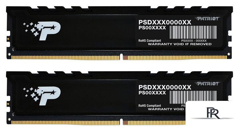 Оперативная память Patriot Signature Premium Line 2x16ГБ DDR5 5600 МГц PSP532G5600KH1 - Изображение №1 — Интернет-магазин ПроЗаказ