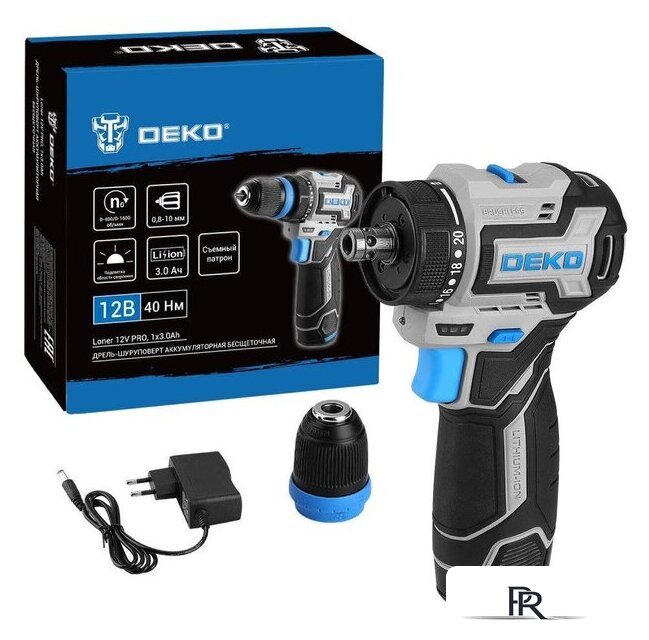 Дрель-шуруповерт Deko Loner 12V PRO 085-1121 (с 1-им АКБ) - Изображение №1 — Интернет-магазин ПроЗаказ
