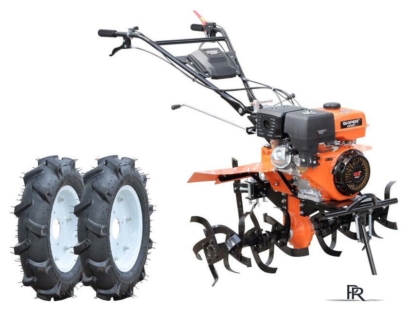 Мотоблок бензиновый Skiper SP-1600SE Expert (колеса 4.00-10) - Изображение №1 — Интернет-магазин ПроЗаказ