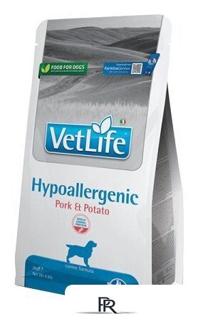 Сухой корм для собак Farmina Vet Life Hypoallergenic Pork & Potato 12 кг - Изображение №1 — Интернет-магазин ПроЗаказ