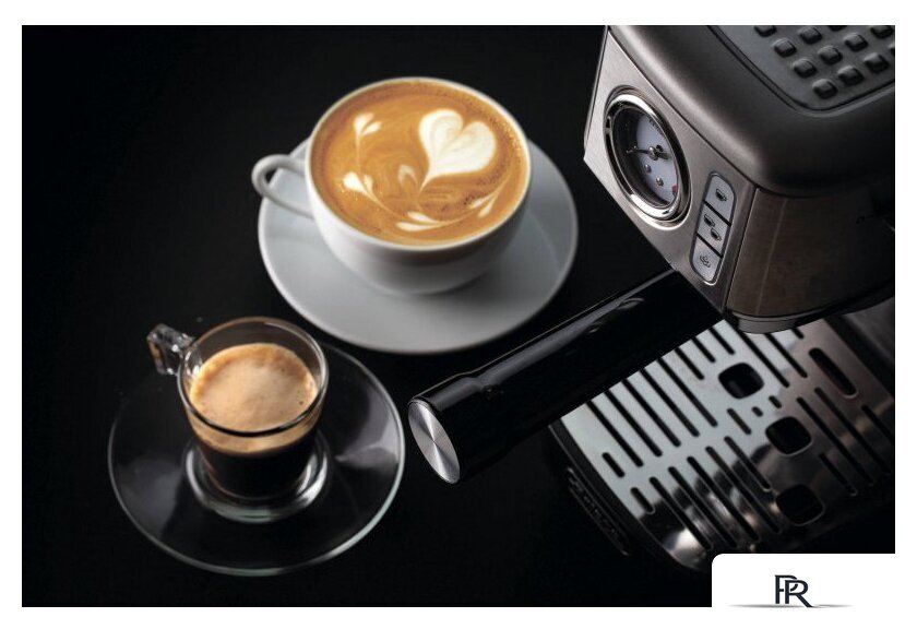 Рожковая кофеварка Ariete Espresso Slim Moderna 1381/10 - Изображение №4 — Интернет-магазин ПроЗаказ
