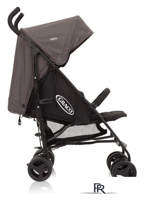 Коляска прогулочная «книга» Graco TraveLite (black/grey) - Изображение №2 — Интернет-магазин ПроЗаказ