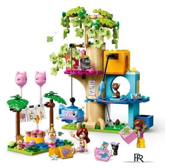 Конструктор LEGO Friends 42666 День рождения кошки и домик на дереве - Изображение №2 — Интернет-магазин ПроЗаказ