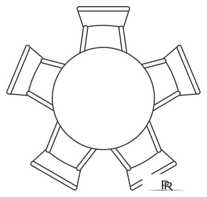 Кухонный стол Notta Барел 110 615167 (белый/белый) - Изображение №11 — Интернет-магазин ПроЗаказ