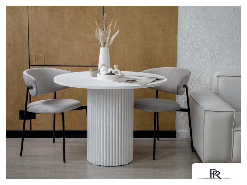 Кухонный стол Notta Барел 110 615167 (белый/белый) - Изображение №4 — Интернет-магазин ПроЗаказ