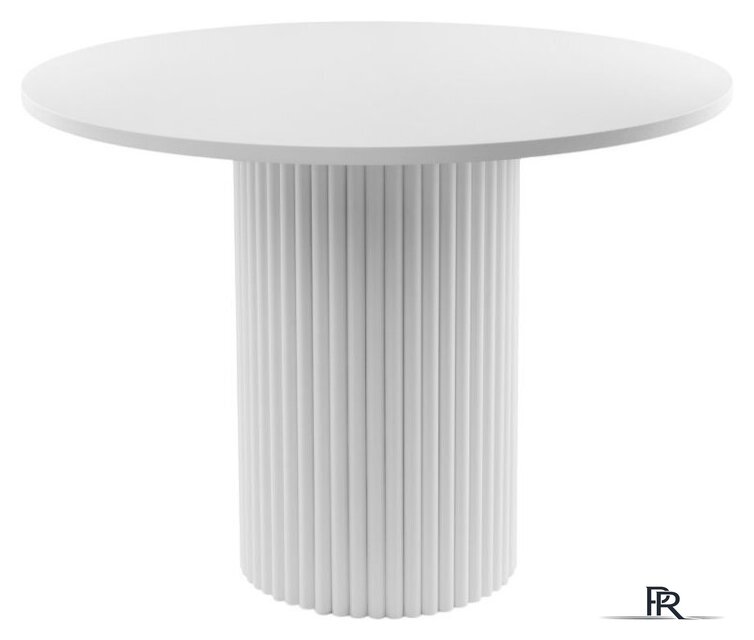 Кухонный стол Notta Барел 110 615167 (белый/белый) - Изображение №1 — Интернет-магазин ПроЗаказ