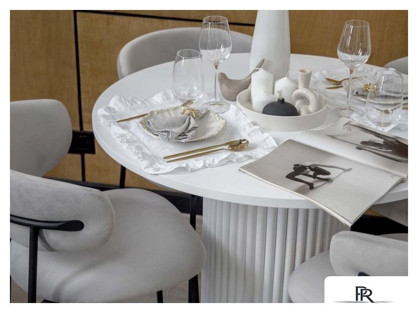 Кухонный стол Notta Барел 110 615167 (белый/белый) - Изображение №8 — Интернет-магазин ПроЗаказ