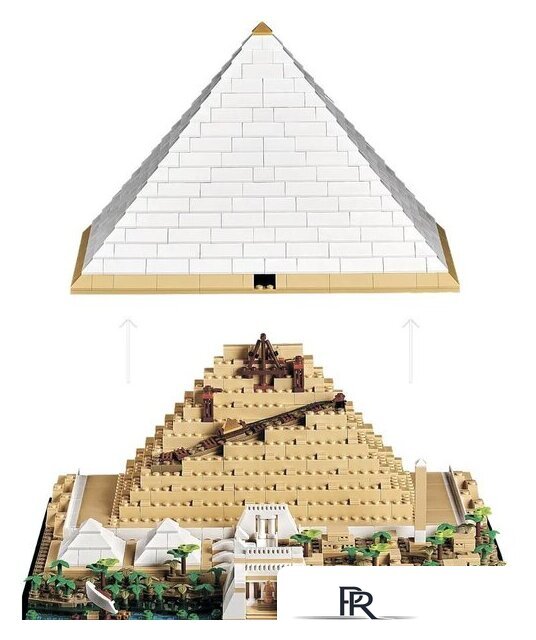 Конструктор LEGO Architecture 21058 Пирамида Хеопса - Изображение №7 — Интернет-магазин ПроЗаказ