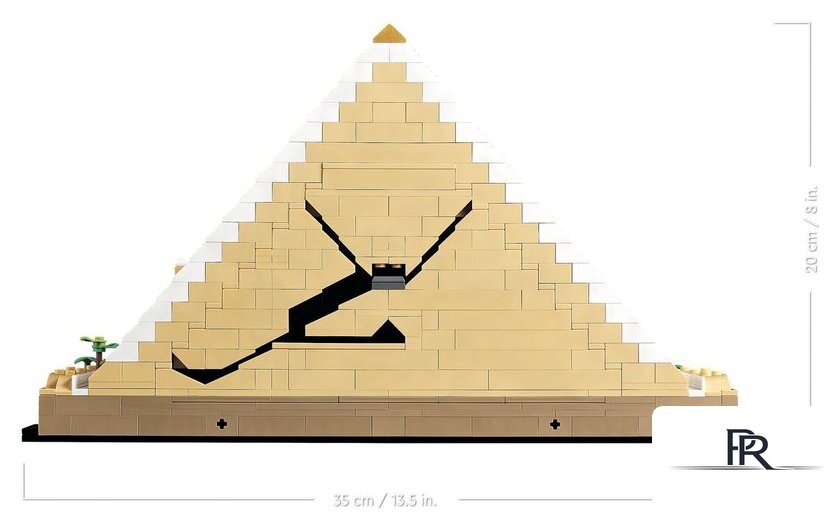Конструктор LEGO Architecture 21058 Пирамида Хеопса - Изображение №2 — Интернет-магазин ПроЗаказ