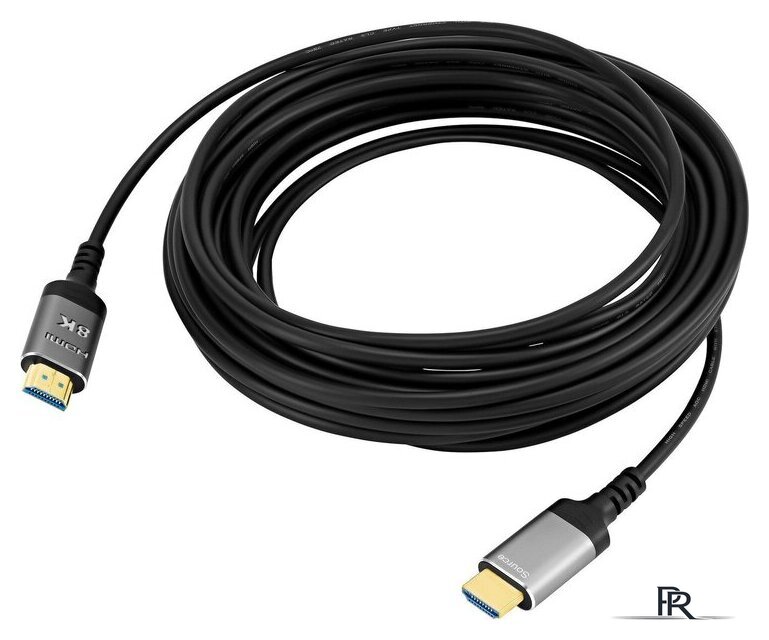 Кабель Digma HDMI 2.1 AOC (20 м, черный) - Изображение №1 — Интернет-магазин ПроЗаказ