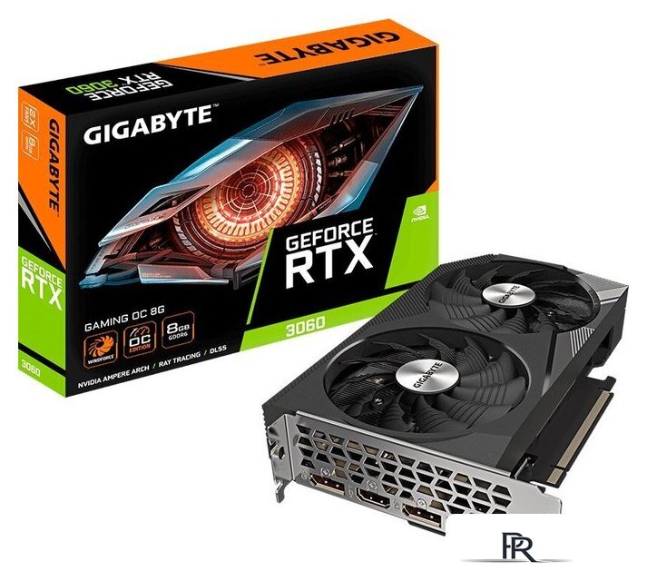 Видеокарта Gigabyte GeForce RTX 3060 Gaming OC 8G (rev. 2.0) GV-N3060GAMING OC-8GD 2.0 - Изображение №2 — Интернет-магазин ПроЗаказ