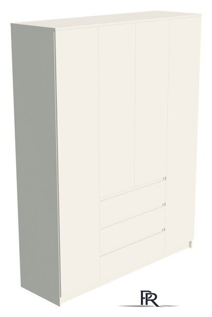 Шкаф распашной ДСВ МС Мори МШ 1600 (сатин) - Изображение №1 — Интернет-магазин ПроЗаказ