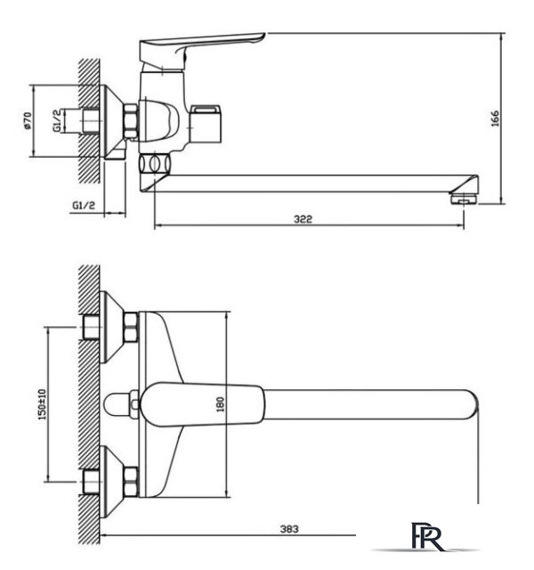 Смеситель Esko Lagos LG 31 - Изображение №2 — Интернет-магазин ПроЗаказ