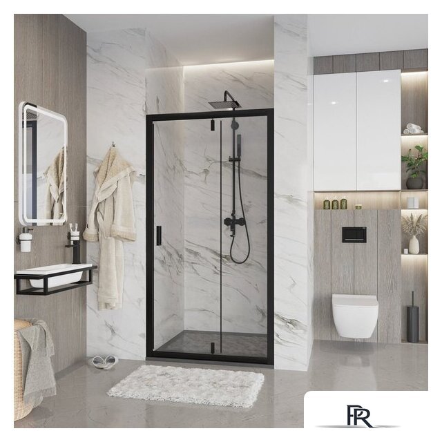 Душевая дверь Niagara NG-83-9AB 90x190 - Изображение №2 — Интернет-магазин ПроЗаказ