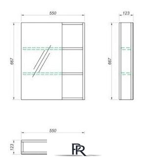  Какса-А Шкаф с зеркалом Винтер б/о 55 458393 - Изображение №2 — Интернет-магазин ПроЗаказ