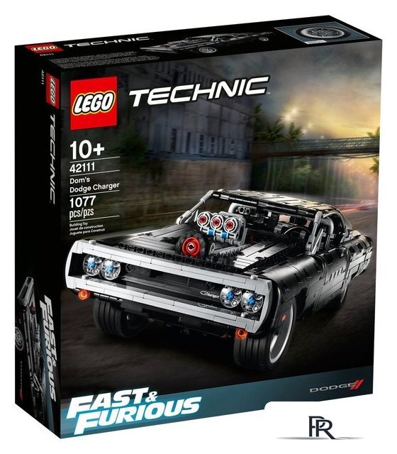 Конструктор LEGO Technic 42111 Dodge Charger Доминика Торетто - Изображение №1 — Интернет-магазин ПроЗаказ