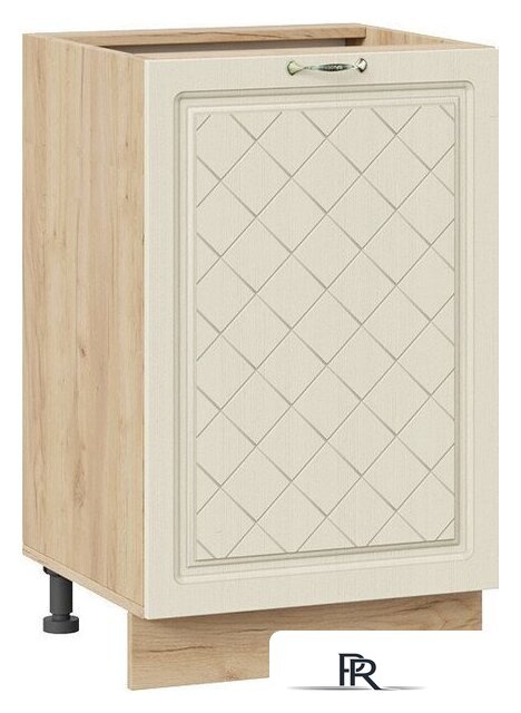 Шкаф напольный Трия Бьянка 1Н5 (дуб крафт золотой/дуб ваниль) - Изображение №1 — Интернет-магазин ПроЗаказ