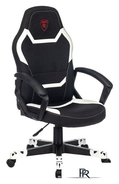 Игровое (геймерское) кресло Zombie 10 (черный/белый) - Изображение №1 — Интернет-магазин ПроЗаказ