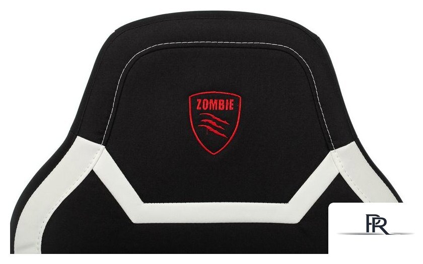 Игровое (геймерское) кресло Zombie 10 (черный/белый) - Изображение №5 — Интернет-магазин ПроЗаказ