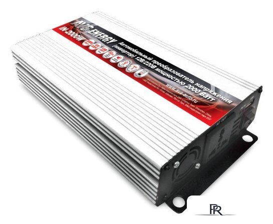 Автомобильный инвертор AVS Energy 12/220V IN-2000W - Изображение №1 — Интернет-магазин ПроЗаказ