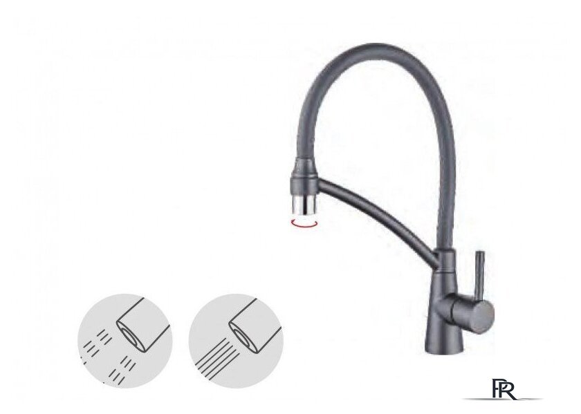 Смеситель Ledeme L4399D-12 - Изображение №4 — Интернет-магазин ПроЗаказ