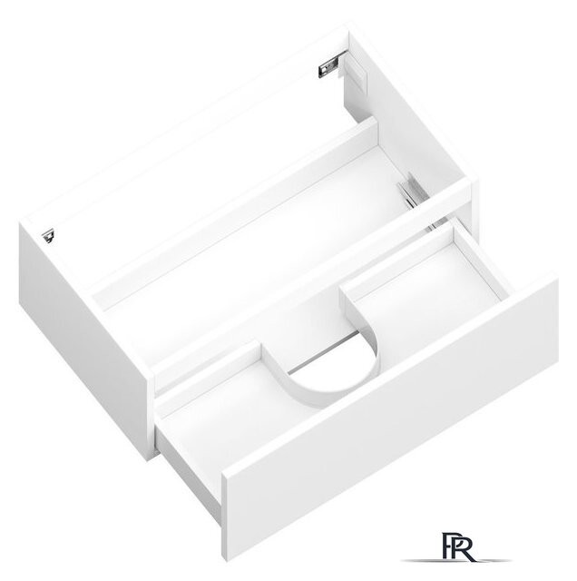 ЗОВ Тумба с умывальником Кито 100 K100LW0MWM-OL100 (белый матовый) - Изображение №3 — Интернет-магазин ПроЗаказ