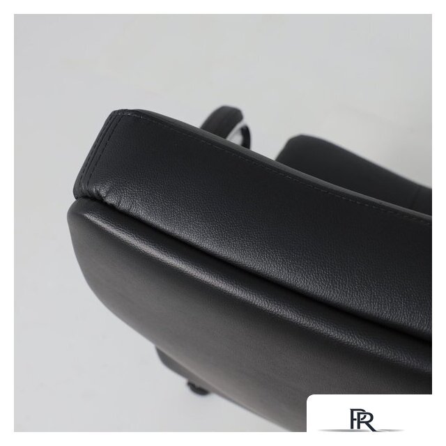 Офисное кресло AksHome Немига 1 (кожа натуральная Black/основание хром) - Изображение №7 — Интернет-магазин ПроЗаказ