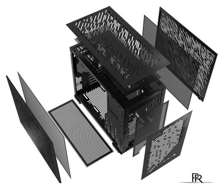 Корпус ADATA XPG Valor Air Nano (черный) - Изображение №8 — Интернет-магазин ПроЗаказ