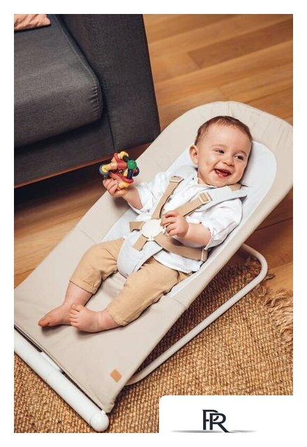 Шезлонг Beaba Eazy Relax Greige 915056 - Изображение №6 — Интернет-магазин ПроЗаказ