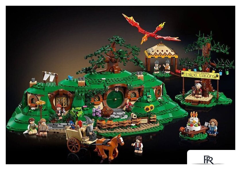 Конструктор LEGO Icons 10354 Властелин колец: Шир - Изображение №8 — Интернет-магазин ПроЗаказ